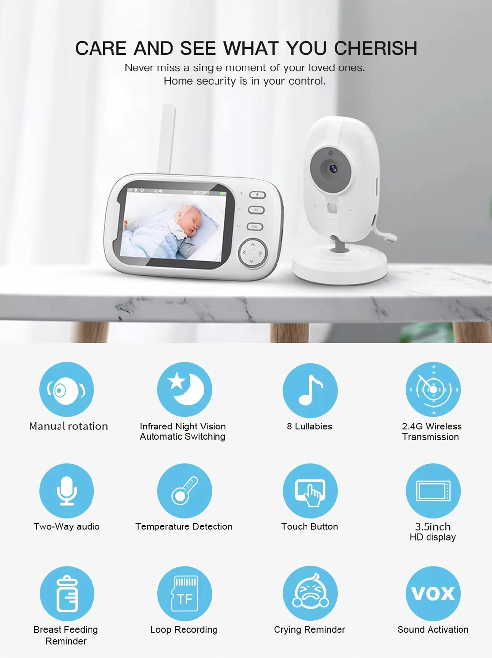 Wireless Baby Video Monitor